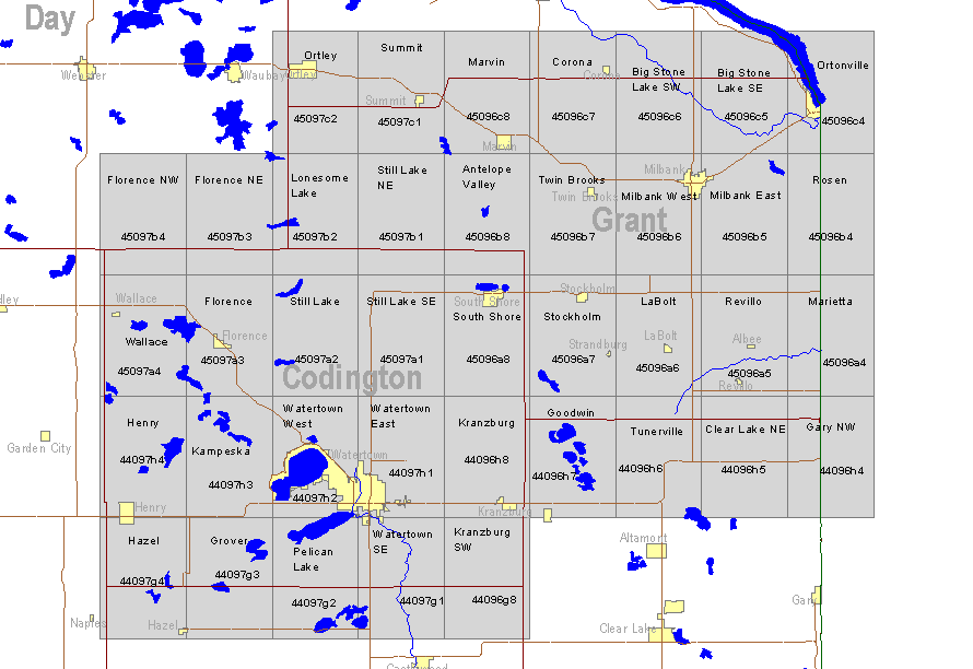 Codington and Grant Counties