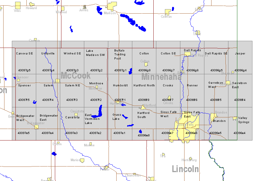 McCook and Minnehaha Counties