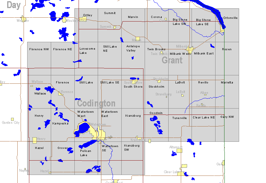 Codington and Grant Counties